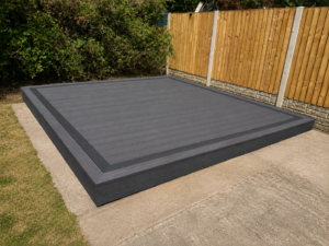 Beautiful Picture Framed Composite Decking in Eastham - Composite Decking Wirral Beautiful picture framed composite decking in Eastham, Wirral