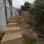 West Kirby Lang Lane from Bottom of Steps After ?Installation